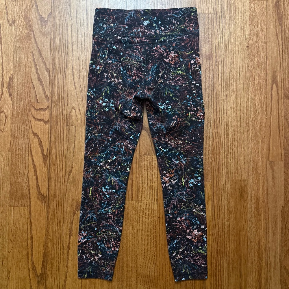 Lululemon Invigorate High-Rise Tight 25" in Foliage Overlay Multi size 6 - Picture 6 of 14